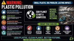 Plastic pollution